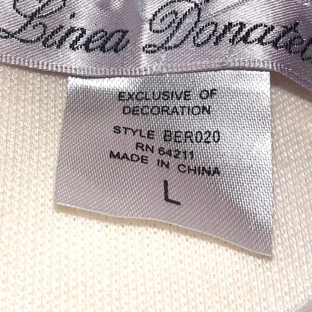 Linea Donnatella nightgown Ivory floral embroidery Large - Picture 9 of 12